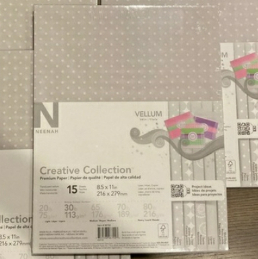 Neenah Translucent Paper Multi Design